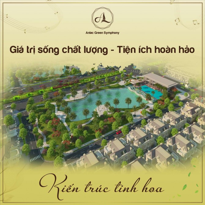 Biệt thự Shop Villas Anlac Green Symphony