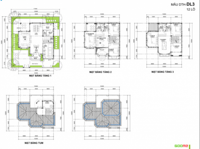 thiết kế Biệt thự Vinhomes Dream City 