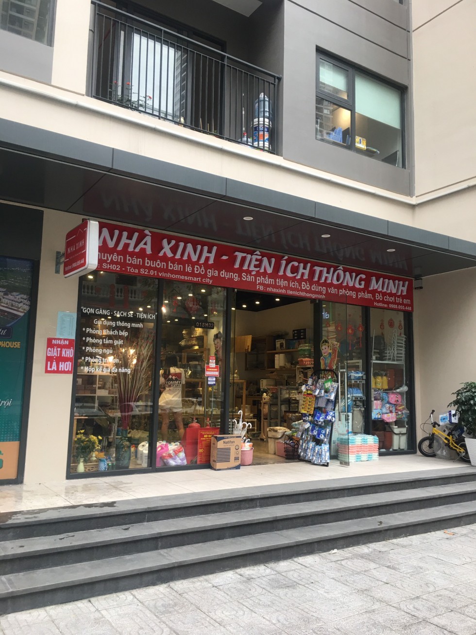 bán shop chân đế vinhomes Smart city