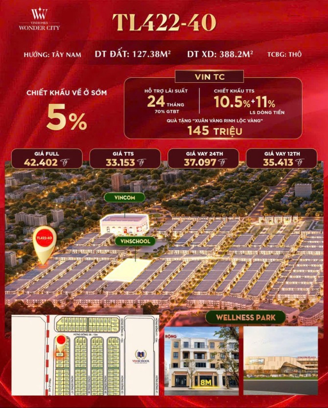 shophouse Vinhomes Wonder City Đan Phượng 