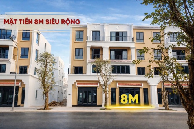 Mặt tiền Shophouse Vinhomes Wonder City Đan Phượng – Căn HĐ-85