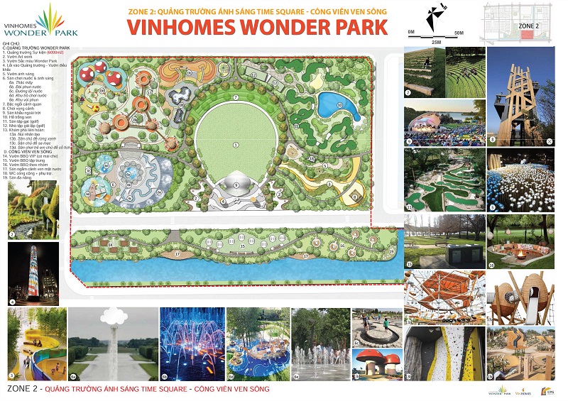 Tiện ích Vinhomes Wonder City Đan Phượng
