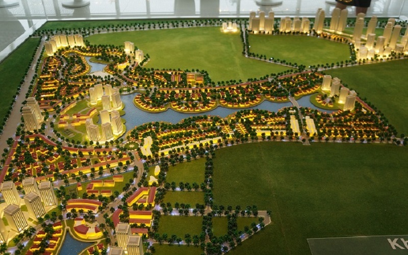 Mô hình tổng quan khu đô thị Vista Nam An Khánh