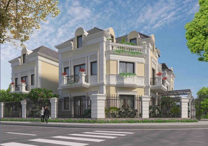 Biệt thự đơn lập Anlac Green Symphony mẫu 3