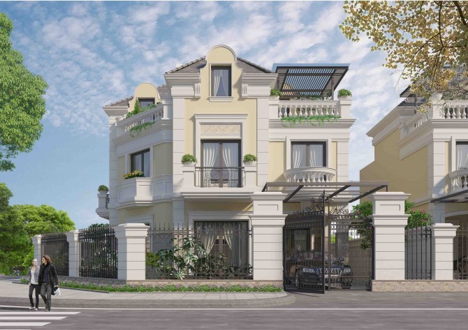 Biệt thự đơn lập Anlac Green Symphony mẫu 3